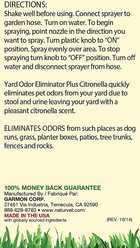NaturVet Yard Odor Eliminator Plus with Citronella, 32-fl oz bottle slide 2 of 3