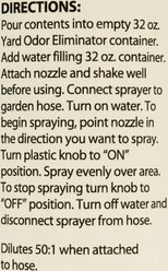 NaturVet Yard Odor Eliminator Refill, 64-fl oz bottle slide 2 of 3