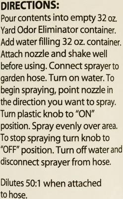 Show full view: NaturVet Yard Odor Eliminator Refill, 64-fl oz bottle slide 2 of 5