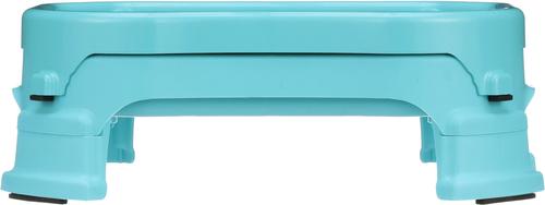 Show full view: Neater Pets Adjustable Non-Skid Plastic Slow Feeder Dog & Cat Bowl, 2.5-cup, Aquamarine slide 3 of 12