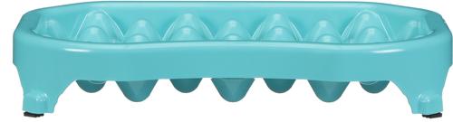 Show full view: Neater Pets Adjustable Non-Skid Plastic Slow Feeder Dog & Cat Bowl, 2.5-cup, Aquamarine slide 6 of 12