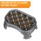 Show in main carousel: Neater Pets Adjustable Non-Skid Plastic Slow Feeder Dog & Cat Bowl, Gunmetal Grey, 2.5-cup slide 3 of 10