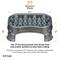 Show in main carousel: Neater Pets Adjustable Non-Skid Plastic Slow Feeder Dog & Cat Bowl, Gunmetal Grey, 2.5-cup slide 7 of 10