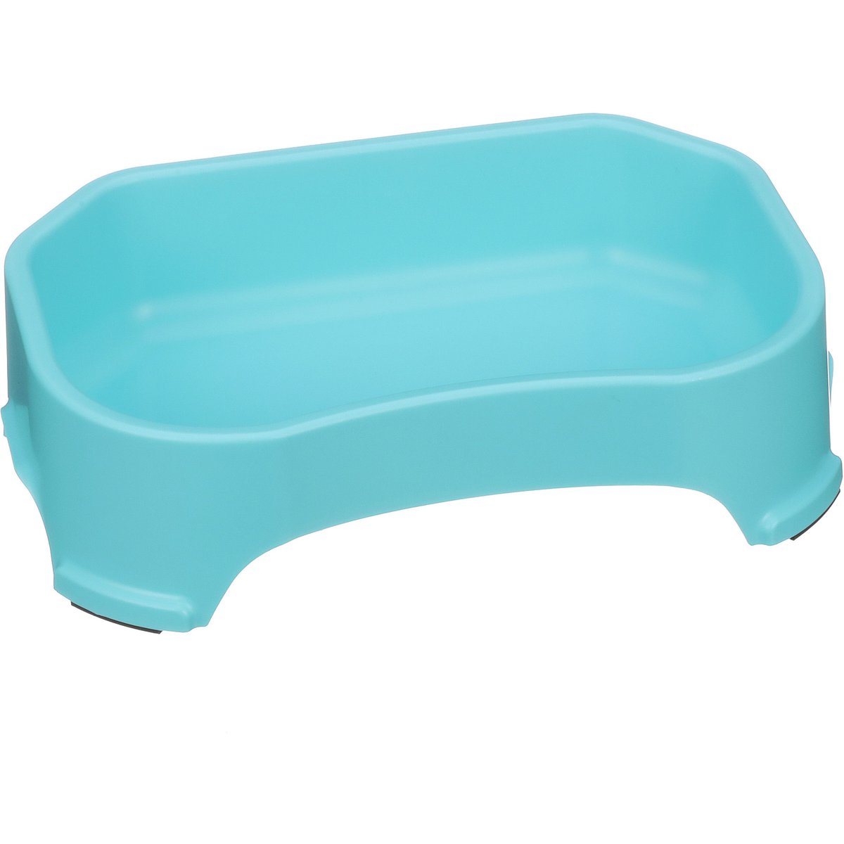 Neater Pets Big Bowl Non-Skid Polypropylene Pet Bowl, Aquamarine, 20-cup