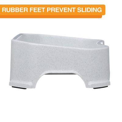 Show full view: Neater Pets Big Bowl Non-Skid Polypropylene Pet Bowl, Vanilla Bean, 20-cup slide 7 of 10