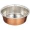 Show in main carousel: Neater Pets Brands Decorative Hammered Dog & Cat Bowl, Copper, Medium slide 1 of 8