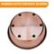 Show in main carousel: Neater Pets Brands Decorative Hammered Dog & Cat Bowl, Copper, Medium slide 5 of 8