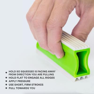 Show full view: Neater Pets FurDozer X3 PRO 3-in-1 Cat & Dog Hair Remover, Green & White, 5-in, 5" slide 5 of 11