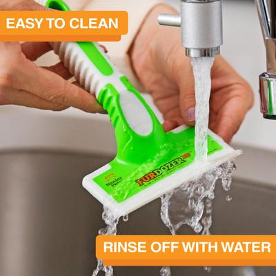 Show full view: Neater Pets FurDozer X6 6-in-1 Cat & Dog Hair Remover, Green & White, 7.5-in slide 9 of 11