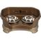 Show in main carousel: Neater Pets Neater Feeder Deluxe Elevated & Mess-Proof Cat Bowls, 1-cup food & 1.5-cup water, Bronze slide 1 of 14
