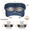 Show in main carousel: Neater Pets Neater Feeder Deluxe Elevated & Mess-Proof Cat Bowls, 1-cup food & 1.5-cup water, Dark Blue slide 9 of 15