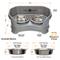 Show in main carousel: Neater Pets Neater Feeder Deluxe Elevated & Mess-Proof Cat Bowls, 1-cup food & 1.5-cup water, Gunmetal Grey slide 8 of 14