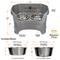 Show in main carousel: Neater Pets Neater Feeder Deluxe Elevated & Mess-Proof Dog Bowls, Gunmetal Grey, 7-cup & 9-cup slide 7 of 13