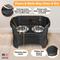 Show in main carousel: Neater Pets Neater Feeder Deluxe Elevated & Mess-Proof Dog Bowls, Midnight Black, 7-cup & 9-cup slide 3 of 13