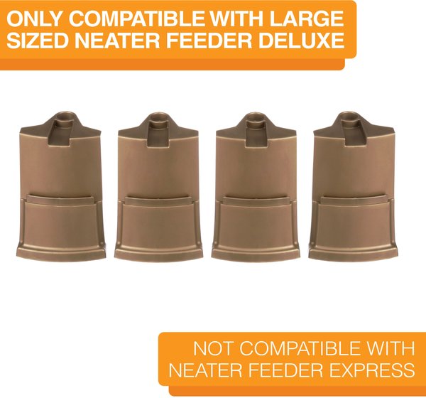 Neater Pets Neater Feeder Deluxe Replacement Leg Extensions