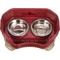 Show in main carousel: Neater Pets Neater Feeder Elevated Cat Bowls, Cranberry, 1-cup food & 1.5-cup water slide 2 of 13