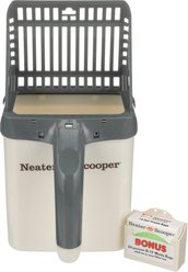 Neater Pets Neater Scooper Scoop-to-Bag Cat Litter Scoop, Grey slide 2 of 9