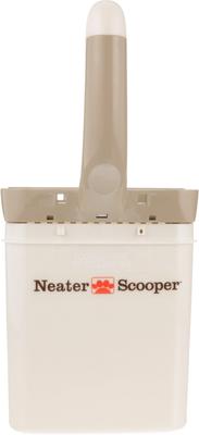 Show full view: Neater Pets Neater Scooper Scoop-to-Bag Cat Litter Scoop, Tan slide 5 of 13