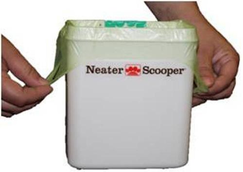 Show full view: Neater Pets Neater Scooper Scoop-to-Bag Cat Litter Scoop, Tan slide 6 of 13