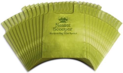 Show full view: Neater Pets Neater Scooper Scoop-to-Bag Cat Litter Scoop, Tan slide 7 of 13