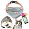 Show in main carousel: Necoichi Bandana Cat Collar with Air Tag Pocket, One Size, Baby Blue slide 1 of 10