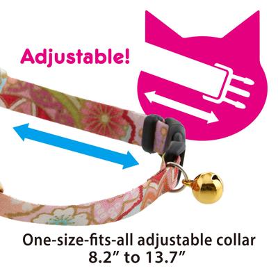 Show full view: Necoichi Bandana Cat Collar with Air Tag Pocket, One Size, Baby Blue slide 3 of 10