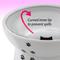 Show in main carousel: Necoichi Ceramic Elevated Cat Food Bowl, White Paw Print, 1-cup slide 3 of 13