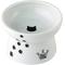Show in main carousel: Necoichi Ceramic Elevated Cat Food & Water Bowl Set slide 5 of 8