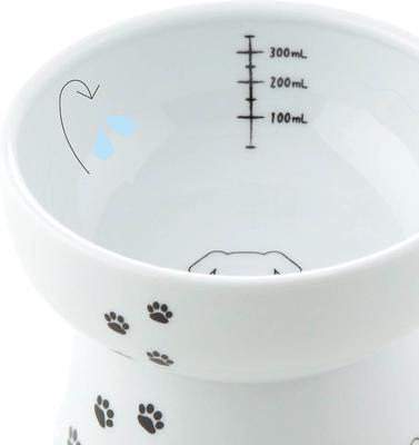 Show full view: Necoichi Ceramic Elevated Dog Water Bowl, 12-oz slide 4 of 11