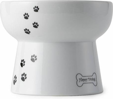 Show full view: Necoichi Ceramic Elevated Dog Water Bowl, 12-oz slide 5 of 11