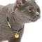 Show in main carousel: Necoichi Chirimen Clover Breakaway Cat Collar with Bell, Navy, 8.2 to 13.7-in neck, 2/5-in wide slide 6 of 8