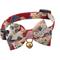 Show in main carousel: Necoichi Chirimen Kimono Bow Tie Breakaway Cat Collar with Bell, Red, 8.2 to 13.7-in neck, 2/5-in wide slide 1 of 7