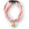 Show in main carousel: Necoichi Chirimen Sakura Breakaway Cat Collar with Bell, Pink, 8.2 to 13.7-in neck, 2/5-in wide slide 1 of 5