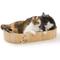 Show in main carousel: Necoichi Cozy Bowl Capsule Cat Scratcher Toy, Oak slide 1 of 7