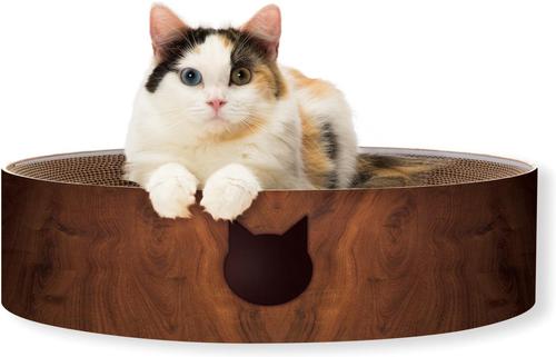 Necoichi Cozy Cat Scratcher Bowl Toy
