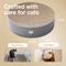 Show in main carousel: Necoichi Cozy Cat Scratcher Bowl Toy, Hologram Gray, X-Large slide 2 of 9