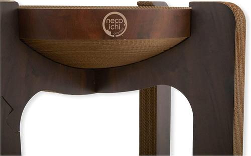 Show full view: Necoichi Cozy Cat Scratcher Tower Toy, Dark Cherry, Large slide 3 of 9