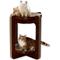 Show in main carousel: Necoichi Cozy Cat Scratcher Tower Toy, Dark Cherry, X-Large slide 1 of 8