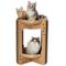 Show in main carousel: Necoichi Cozy Cat Scratcher Tower Toy, Oak, X-Large slide 1 of 10