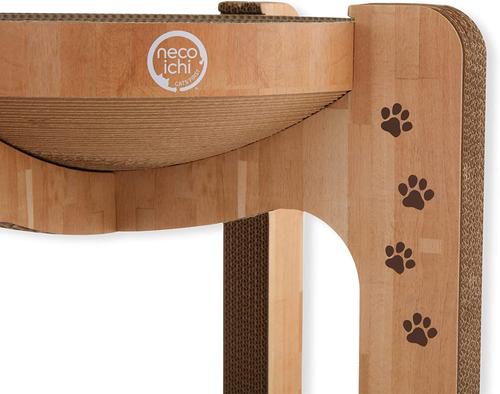 Show full view: Necoichi Cozy Cat Scratcher Tower Toy, Oak, X-Large slide 4 of 10