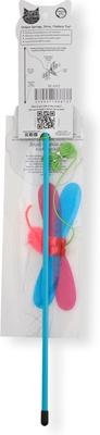 Show full view: Necoichi Crinkly Critters Fancy Flutterfly Cat Wand Toy slide 3 of 12