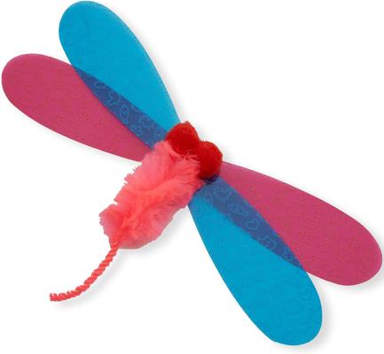 Show full view: Necoichi Crinkly Critters Fancy Flutterfly Cat Wand Toy slide 10 of 12