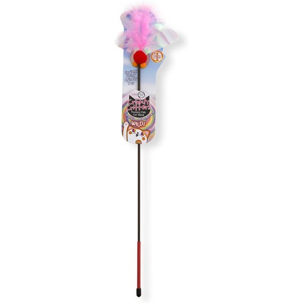 Cosmo Furbabies Ice Cream Wand Cat Toy with Catnip