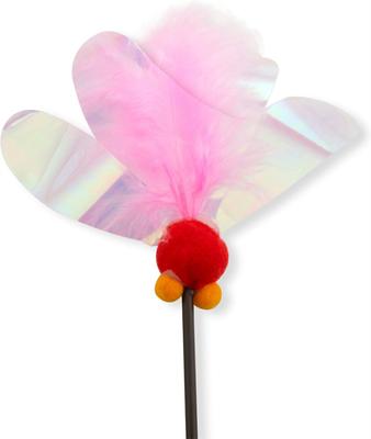 Show full view: Necoichi Crinkly Critters Fluttery Fish Cat Wand Toy slide 9 of 12