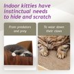 Show in main carousel: Necoichi Hideaway Box Cat Scratcher, Dark Cherry Brown slide 4 of 8