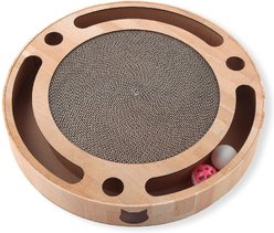 Necoichi Interactive Track Ball Cat Scratcher Toy