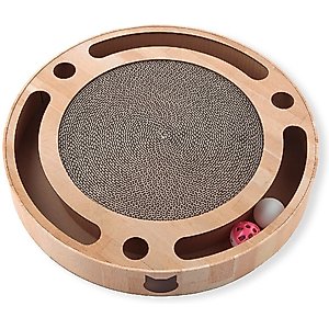 Necoichi Interactive Track Ball Cat Scratcher Toy