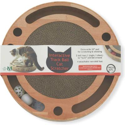 Show full view: Necoichi Interactive Track Ball Cat Scratcher Toy slide 5 of 10
