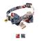 Show in main carousel: Necoichi Kabuki Charm Bow Tie Cotton Breakaway Cat Collar with Bell, Navy, 8.2 to 13.7-in neck, 2/5-in wide slide 1 of 9