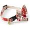 Show in main carousel: Necoichi Kabuki Charm Bow Tie Cotton Breakaway Cat Collar with Bell, Red, 8.2 to 13.7-in neck, 2/5-in wide slide 3 of 9